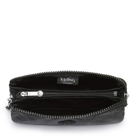 Kipling Creativity Large Fashion Pouch Bags Black Noir | AU 2079NW